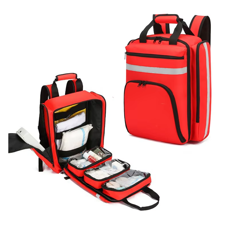 Outdoor Adventure Backpack - EHBO-koffers voor noodgevallen, grote capaciteit, met