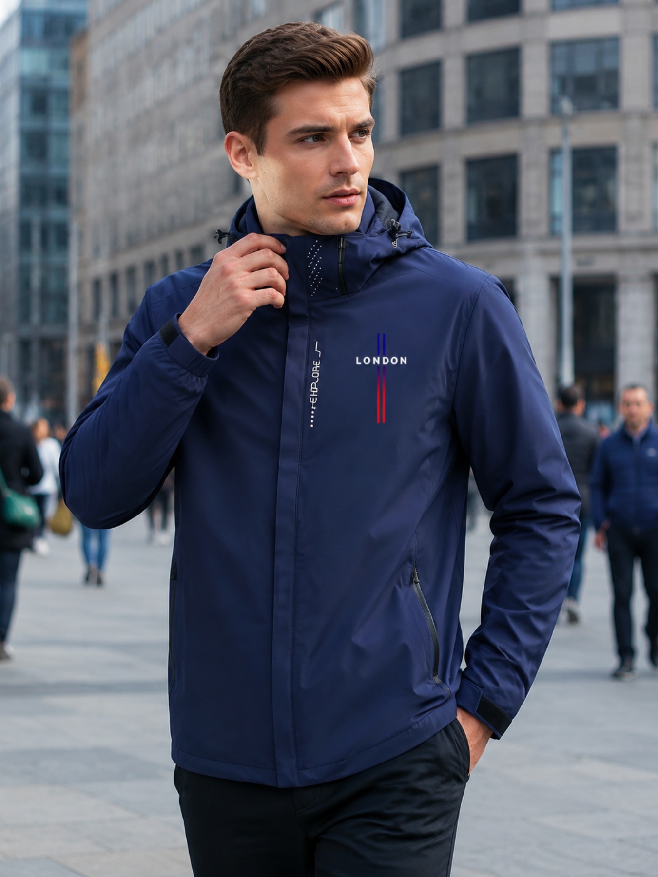 Outdoor Adventure Outfit - Spring Outdoors Ritsjas - London Print