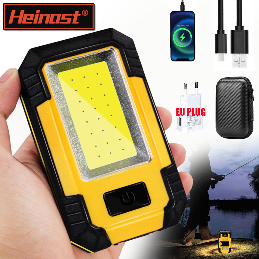 Outdoor Adventure Trips - Draagbare 4000mAh oplaadbare werklamp Superheldere COB-zaklamp