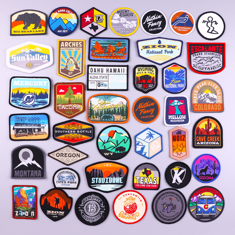 Outdoor Adventure And Travel Show - Outdoor reizen patch berg patches op