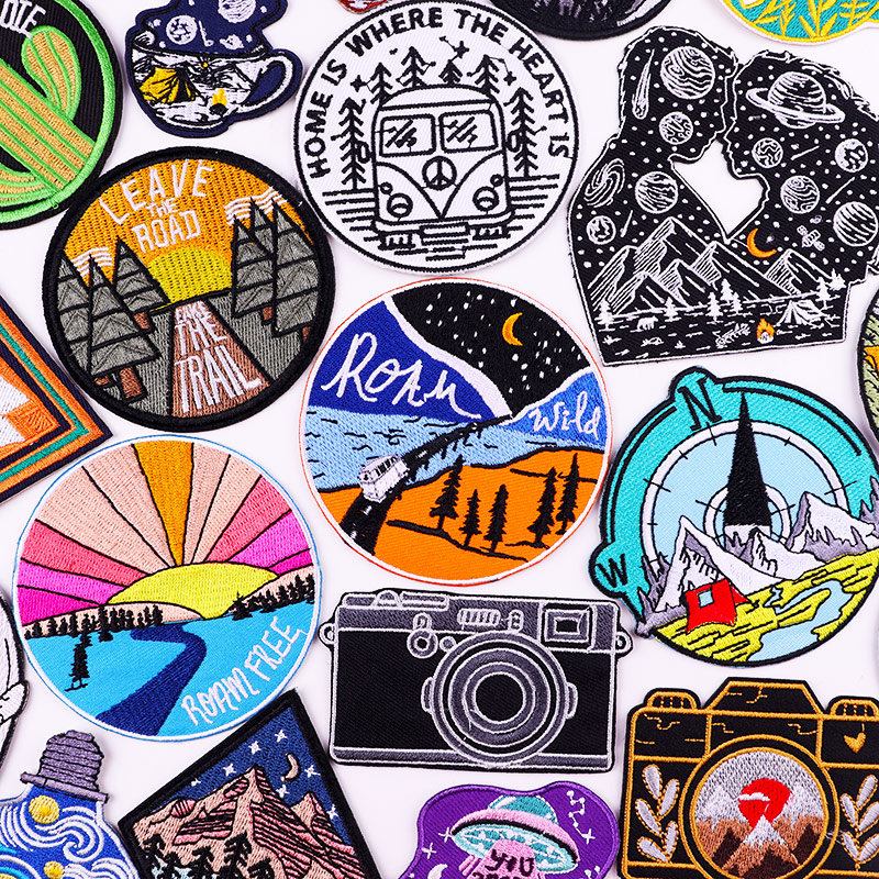Opstrijkbare patches DIY buite - Outdoor Adventure And Travel Show recensie en prijs