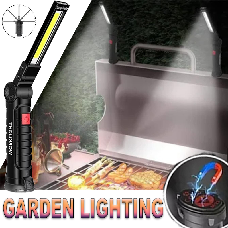 Draagbare LED-zaklamp met magn - Outdoor Adventure Trips recensie en prijs