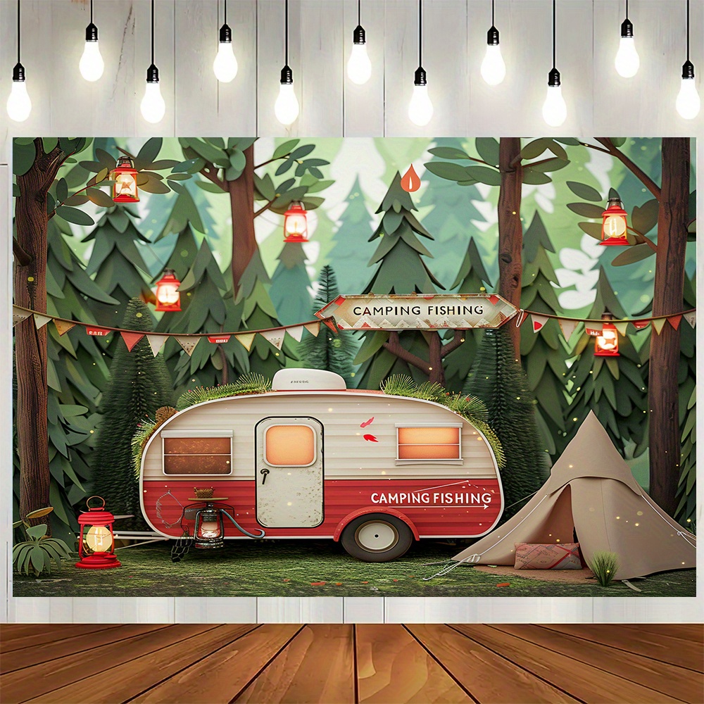 Polyester Jungle Camping Thema - Outdoor Adventure Birthday Party recensie en prijs