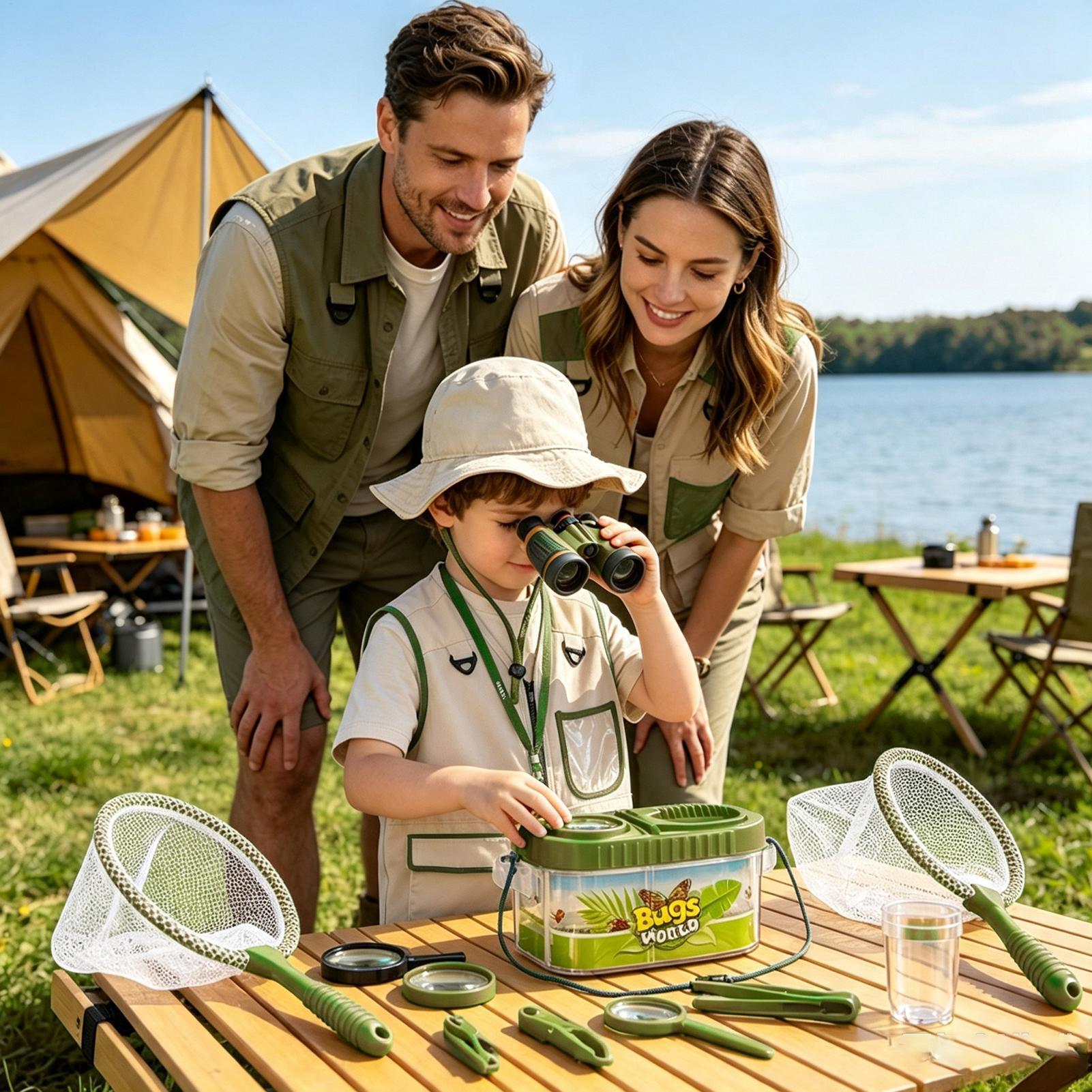 Kinderavontuurset met vergroot - Outdoor Adventure Kit For Kids recensie en prijs