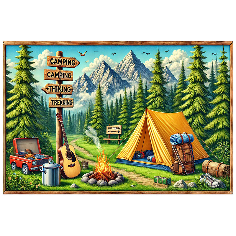 1-camping- en outdooravonturen - Outdoor Adventure Birthday Party recensie en prijs