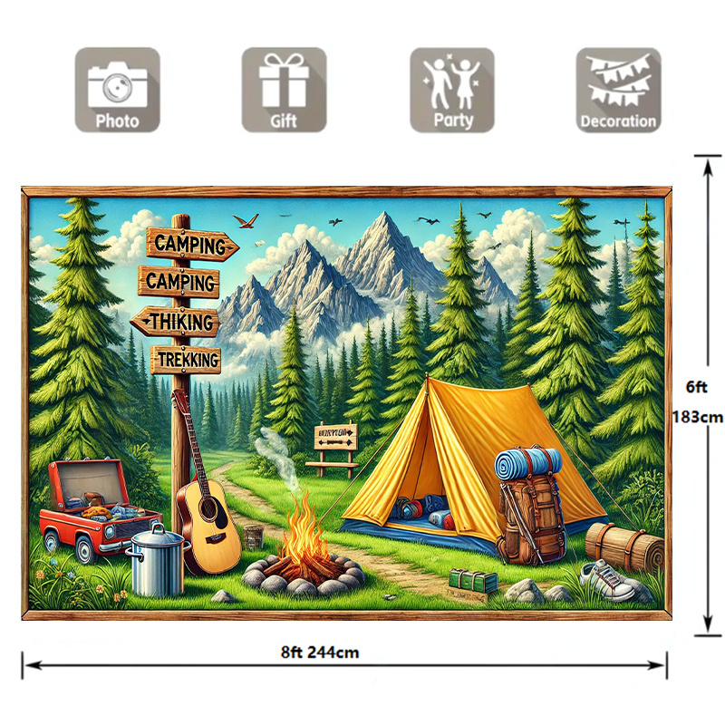 1-camping- en outdooravonturen - Outdoor Adventure Birthday Party recensie en prijs