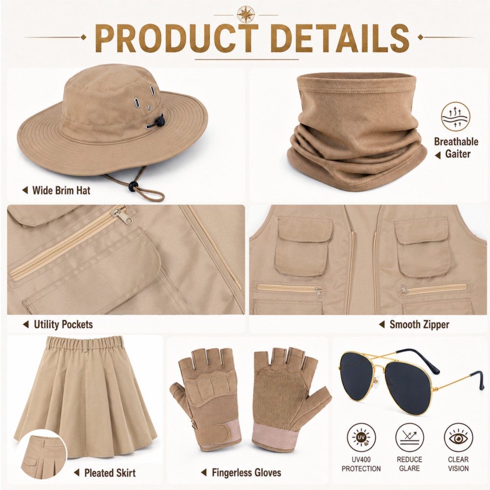 Outdoor Explorer Kleding Hoed  - Outdoor Adventure Outfit recensie en prijs